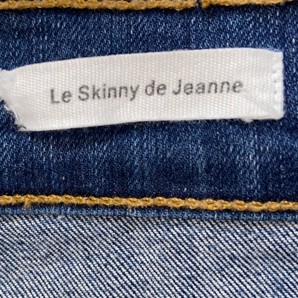 Frame Denim Le High Skinny de Jeanne Jeans in Woodbine Sz 24 - Picture 14 of 15